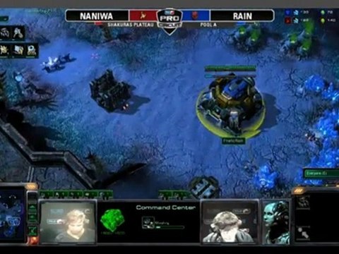 MLG Raleigh 2011 - Starcraft II - Game 3 - Dignitas Naniwa (P) VS Fnatic Rain (T) Part 1/1