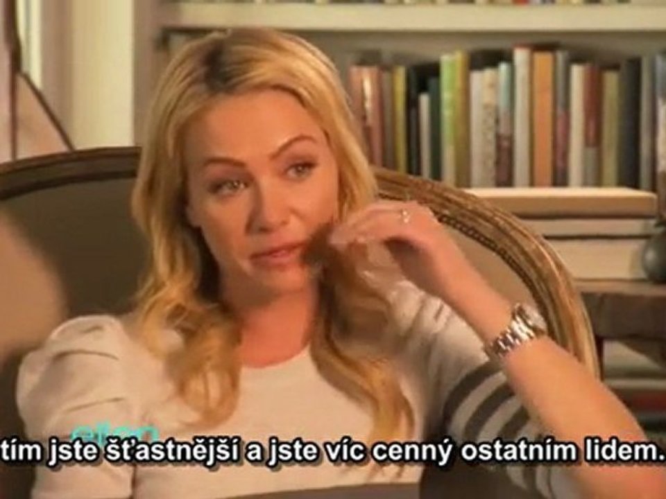 How Ellen Helped Portia Find Strength czech subtitles