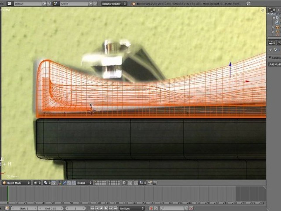 Blender tutorial nabijacka a baterky 2/3