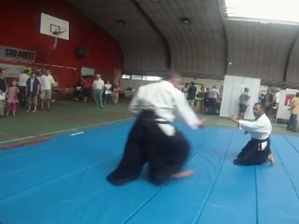Démonstration d'Aikido à Marcheprime le 3 septembre 2011
