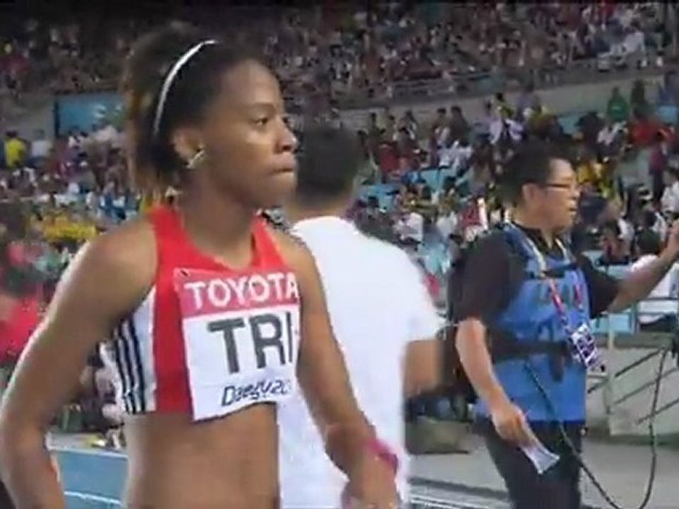 4x100м Женщины 2 Полуфинал Чемпионат Мира в Тэгу - www.MIR-LA.com