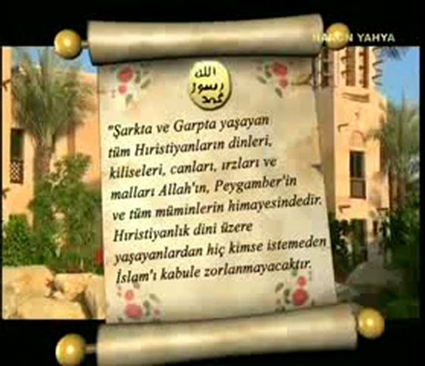 Hz. Muhammed (sav)'in Kitap Ehli'ne karşı örnek tutumu