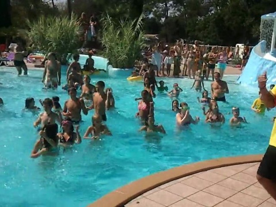 danse dans l'eau