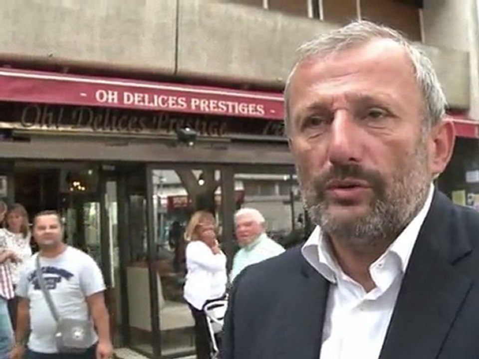 Le maire de Sarcelles "soulagé" de voir son "ami" DSK en France