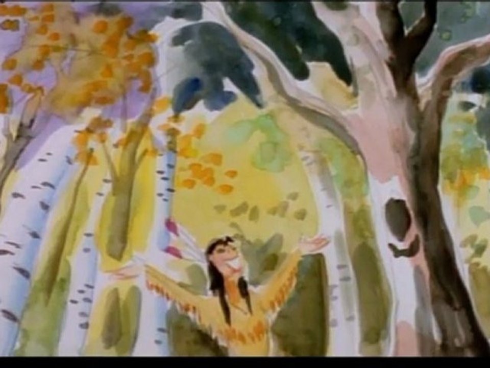 Pocahontas Early Production Reel (Colors Of The Wind Early Test)