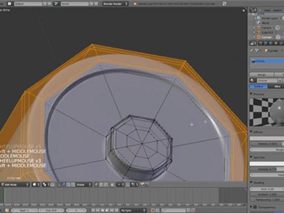 Blender tutorial nabijacka a baterky 3/3