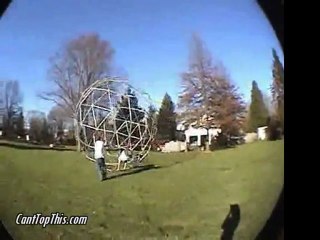 massive rolling jungle gym FAIL