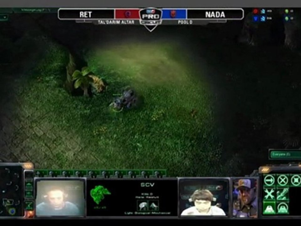 MLG Raleigh 2011 - Starcraft II - Game 1 - Liquid`Ret (Z) VS SK.oGs Nada (T) Part 1/2