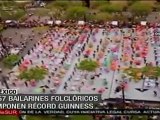 Bailarines mexicanos consiguen record