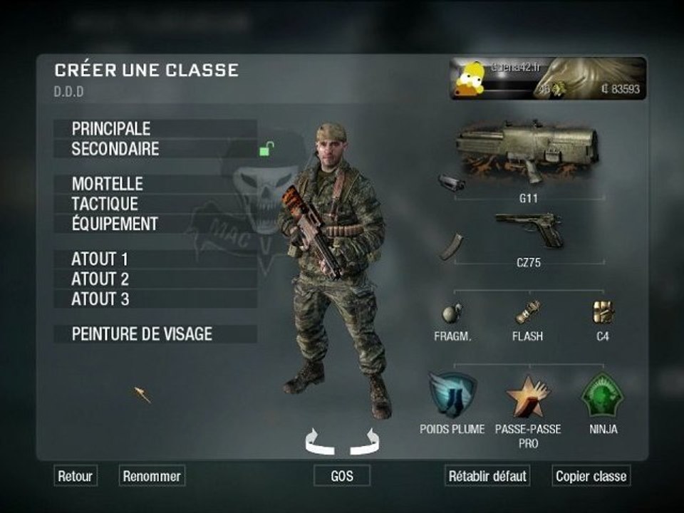 D.D.D -Call of duty: black ops G11