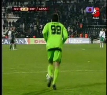 CENK GÖNEN VE UEFA BJK-RAPİD WİEN MAÇI 2010-2011