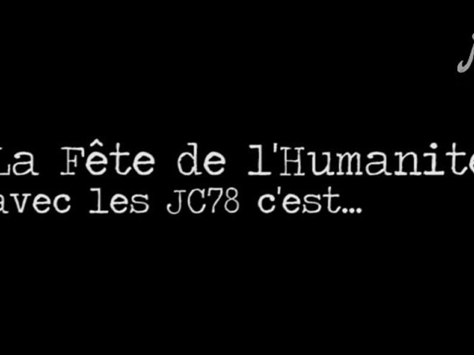 La Fête de l'Humanité 2011 avec les Jeunes Communistes du 78