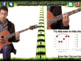 Bruno Mars The Lazy Song guitar lesson with Rex Pearson