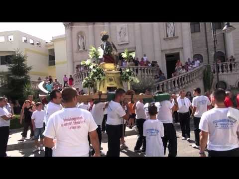 Carinaro (CE) - S.Eufemia,uscita dalla chiesa