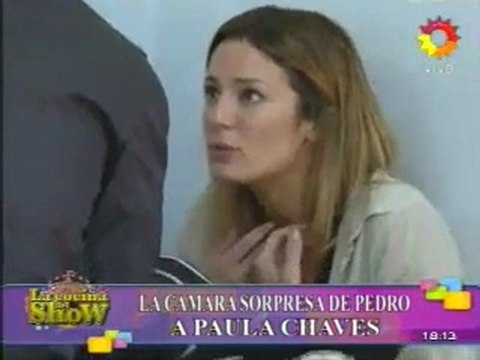 PETER ALFONSO CAMARA OCULTA A PAULA CHAVES EN LCDSHOW