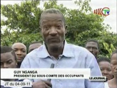 Grogne des occupants illégaux du quartier Nkombo