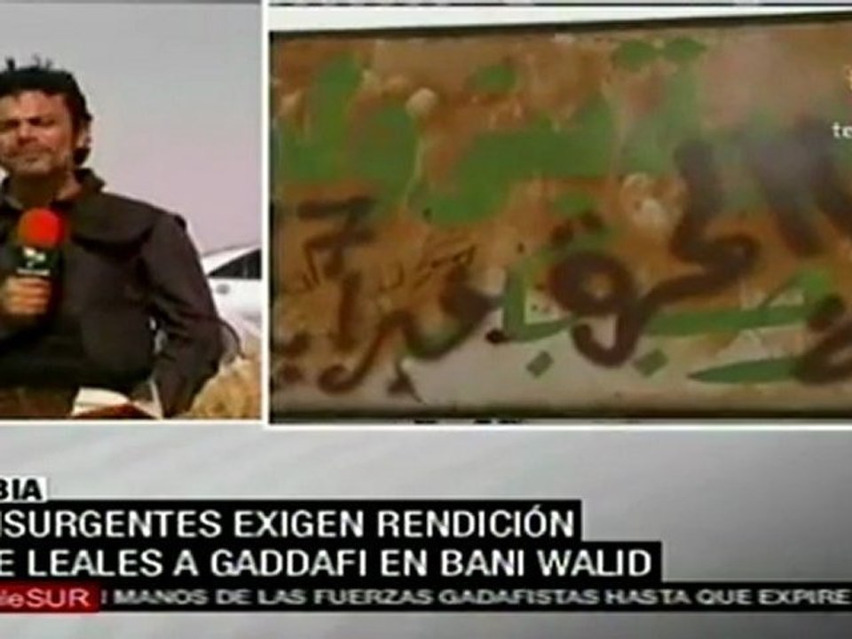 Insurgentes libios se preparan para tomar Bani Walid