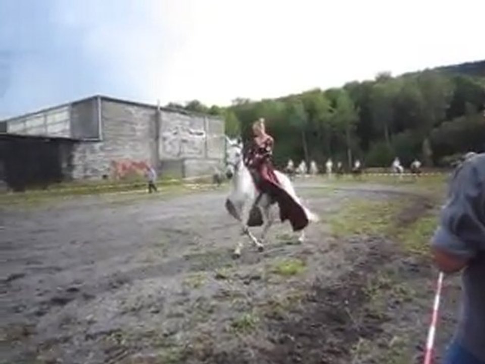 Le 04-09-2011 Le manège El Cortijo organisait pour la première fois une démonstration équestre dans le quartier de La Brouck à Trooz