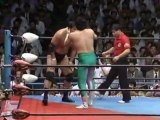 Jumbo Tsuruta Vs Mitsuharu Misawa - AJPW 08.06.1990