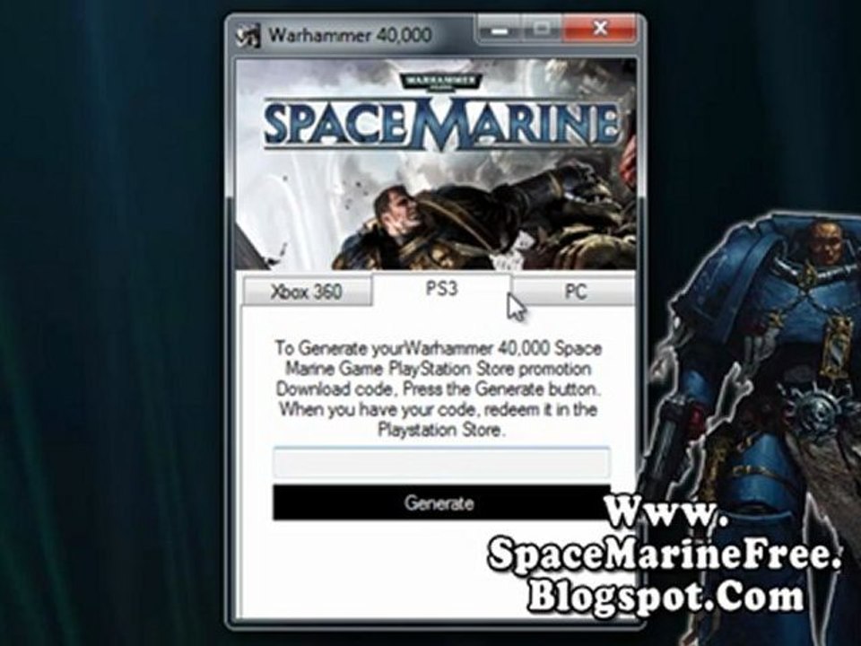 Warhammer 40000 Space Marine Leaked - Xbox 360 - PS3 - PC