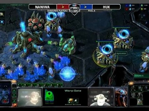 MLG Raleigh 2011 - Starcraft II - Game 1 - Dignitas Naniwa (P) VS EG Huk (P) Part 1/1