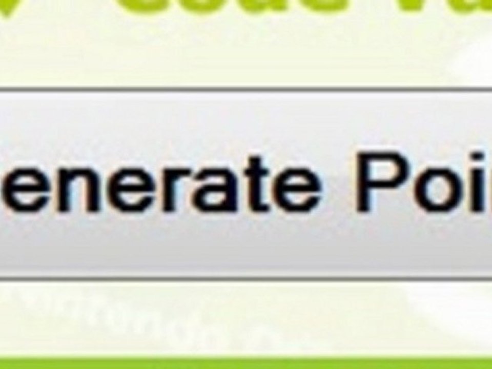 Wii Points Code Generator Working Updated 2011 FULL Version