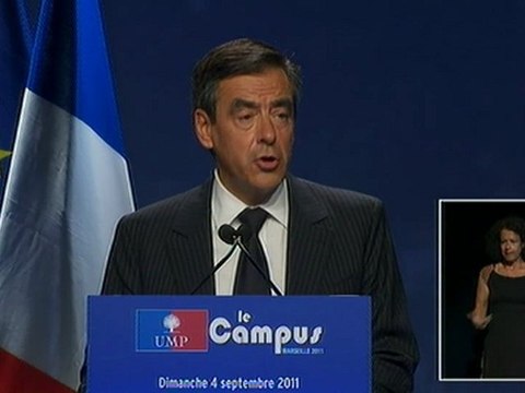 UMP - François Fillon - Discours de clôture du Campus