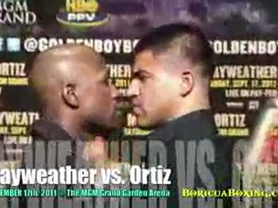 Floyd Mayweather vs Victor Ortiz THE FACE OFF
