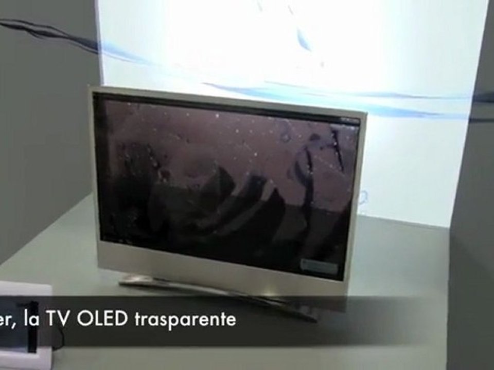 Haier, la TV OLED trasparente