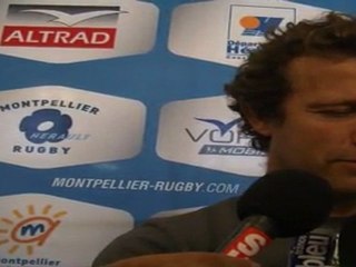 Interviews après match MHR-Brive