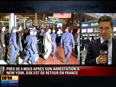 DSK et Anne Sinclair sont arrivés en France