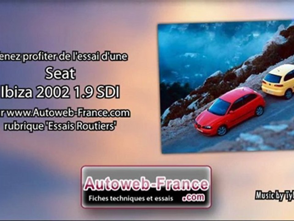Essai Seat Ibiza 2002 1.9 SDI - Autoweb-France