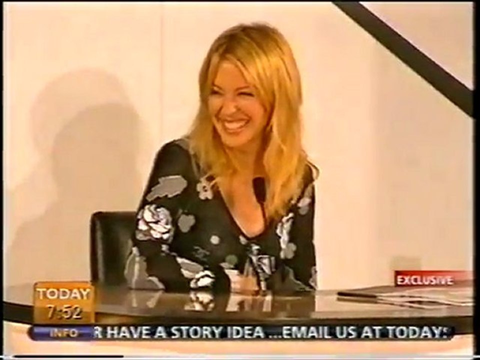Kylie Minogue - Today Show - Body Language  interview 2003