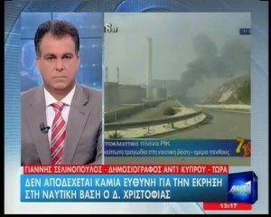 Χριστόφιας  Αποτυχία του συστήματος η έκρηξη στην Κύπρο