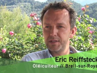 Eric REIFFSTECK, oléiculteur à Breil sur Roya