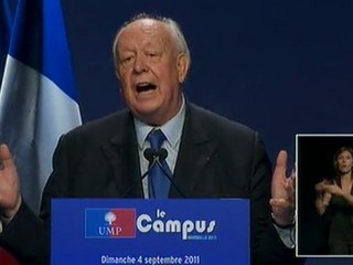 UMP - Campus - Discours du dimanche matin