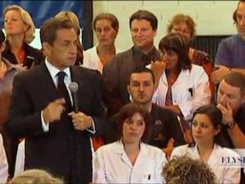 Allocution informelle devant les salariés de KDG France