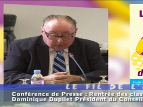 Fil de l'Actu - Conférence de rentrée du Conseil Général du Pas de Calais Télé Gohelle