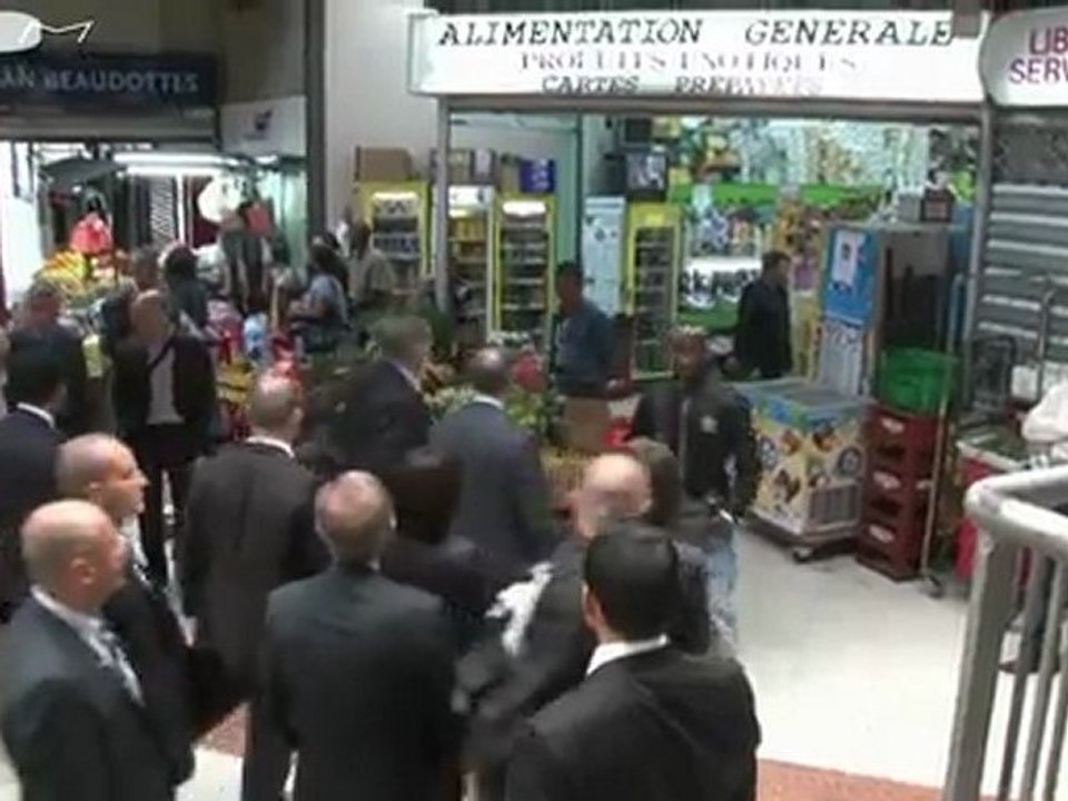 Déplacement de Claude GUÉANT à Sevran