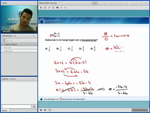 Mustafa Kapuz KPSS Matematik Soru Çözüm I