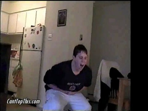 fat guys go punch for punch in the stomach