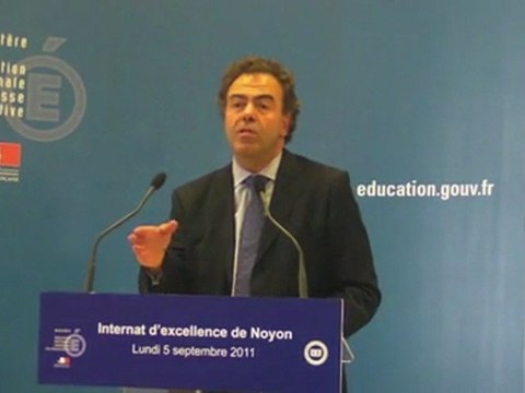 Inauguration de l’internat d’excellence de Noyon (Oise)