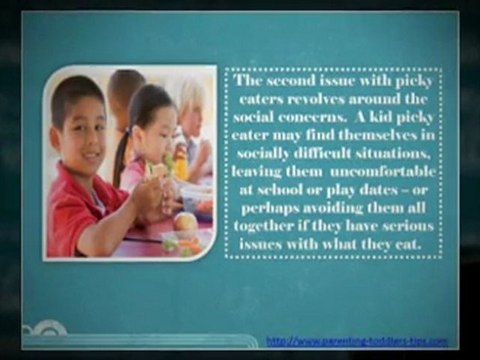 Toddlers: Picky Eaters Need Help