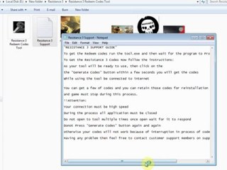 Learn to Use Resistance 3 Codes Tool