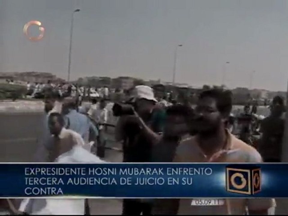 Mubarak enfrente juicio