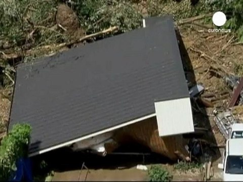 Giappone, si aggrava il bilancio del tifone Talas