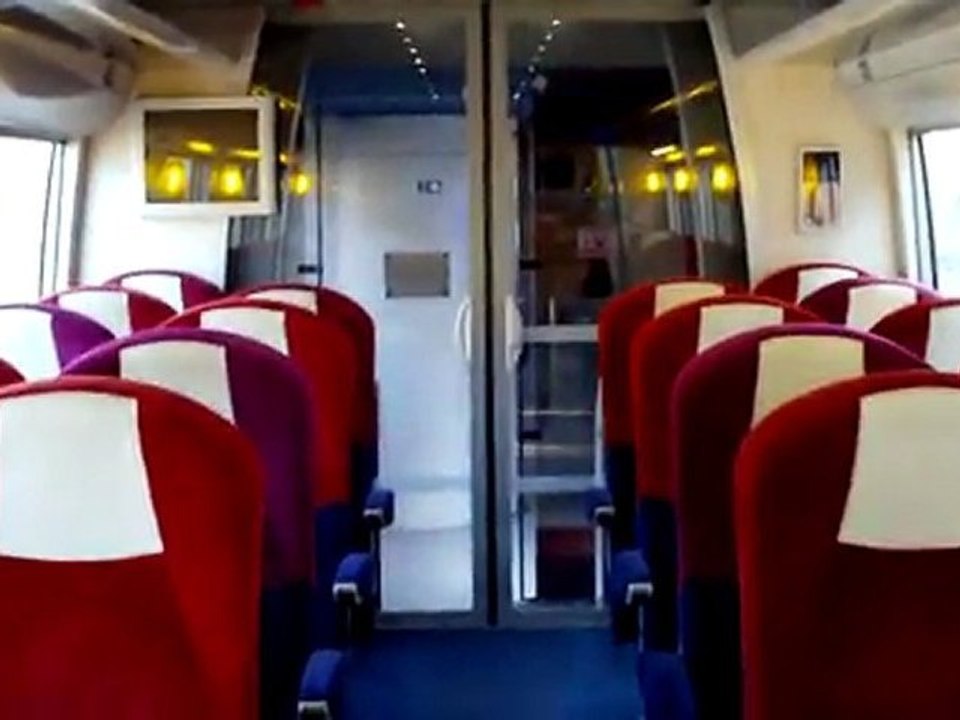 visite d'une rame t.e.r bretagne