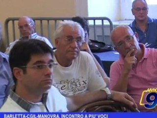 Barletta | CGIL-Manovra, incontro a più voci