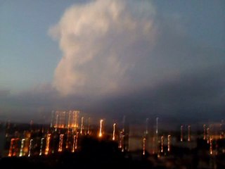 Nuage impressionnant à Angoulême le 01/09/2011