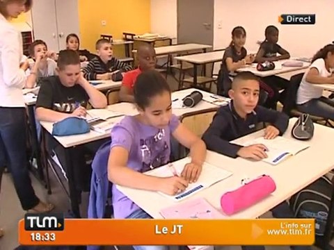 Le collège les Noirettes rouvre ses portes (Vaulx-en-Velin)